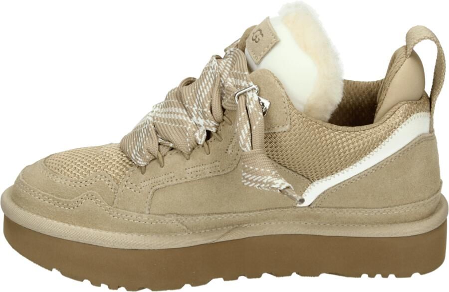 UGG Lage Sneakers Dames W Lowmel Suède Beige - Foto 4