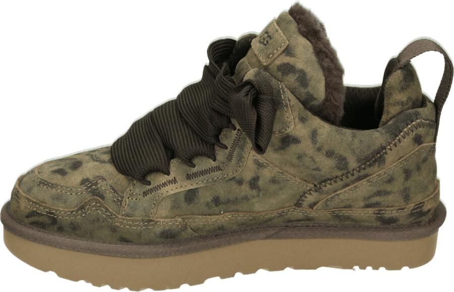 Ugg Lowmel Spotted-sneaker in Brown Polyester Wol Canvas - Foto 5