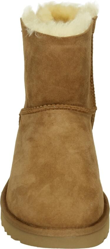 Ugg Dameslaarzen van omgekeerd schapenleer en suède voor herfst winter Beige Dames - Foto 8