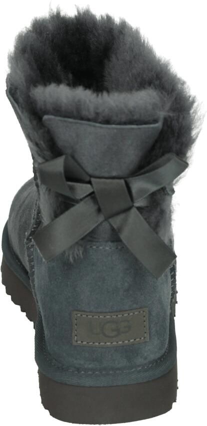 Ugg Mini Bailey Bow II Classic Mini Laarzen voor Dames in Grey - Foto 3