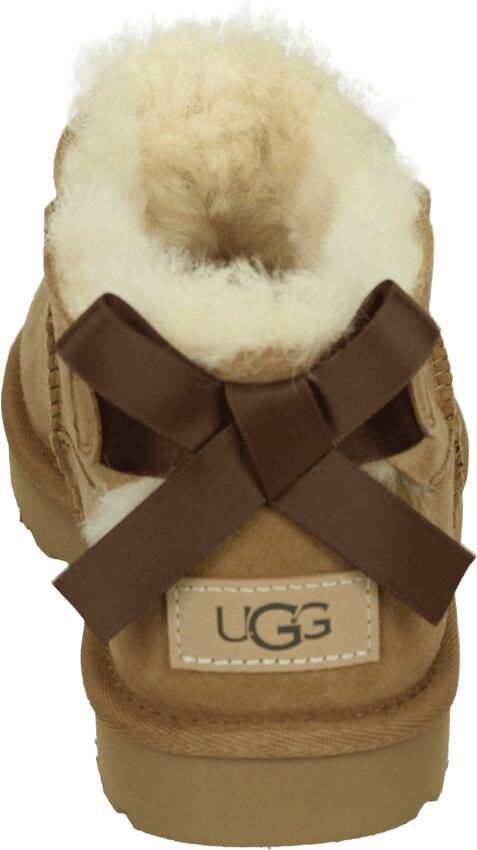 UGG Vachtlaarzen Dames W Ultra Mini Bailey Bow Bruin - Foto 7