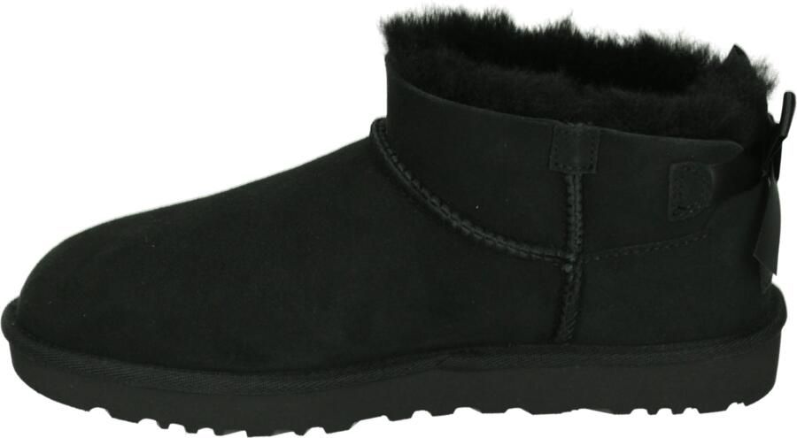 Ugg Ultra Mini Bailey Bow-laars in Black Wol - Foto 3