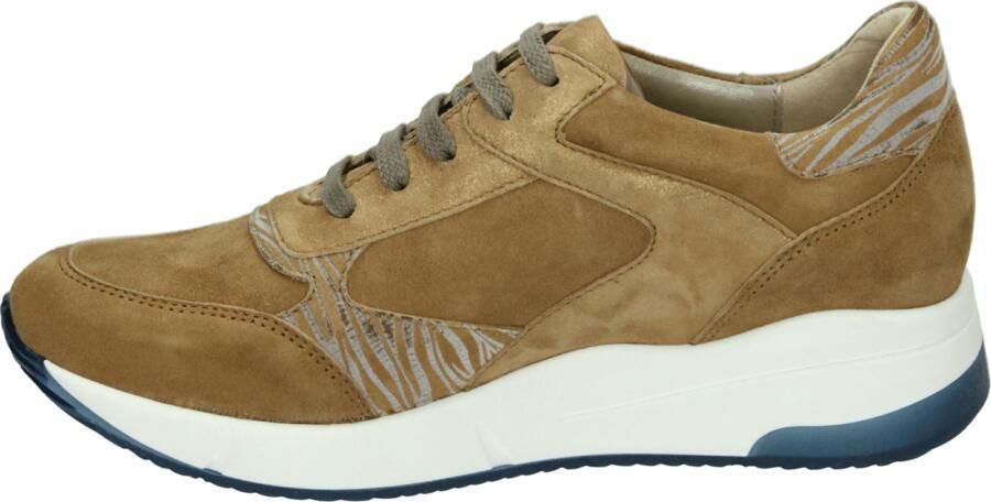Verhulst 1334~K~~~~~~~~~~~~~~~~~~~~~~~~ Lage sneakers Dames sneakers Cognac - Foto 4