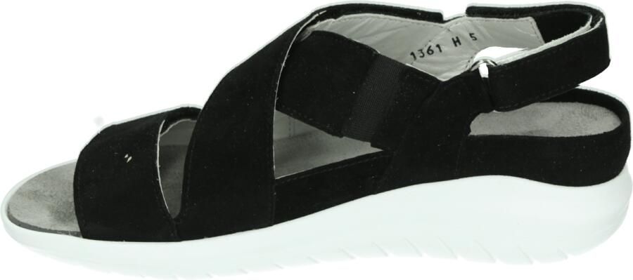 Verhulst 1361~H~~~~~~~~~~~~~~~~~~~~~~~~ Sandalen met hak Dames Sandalen Zwart - Foto 3
