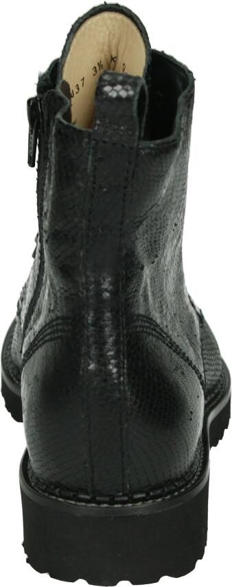 Verhulst 6437A~K~~~~~~~~~~~~~~~~~~~~~~~ Hoge sneakers Veterlaarzen Dames veterschoenen Dames sneakersHalf-hoge schoenen Zwart - Foto 3