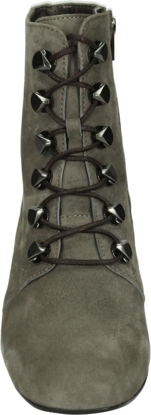 Verhulst 9431~H~~~~~~~~~~~~~~~~~~~~~~~~ Hoge sneakers Veterlaarzen Dames veterschoenen Dames sneakersHalf-hoge schoenen Taupe - Foto 4