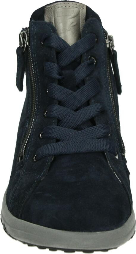 Wäldlaufer Waldlaufer 961801-H-Teresa Hoge sneakers Veterboots Dames veterschoenen Dames sneakersHalf-hoge schoenen Blauw - Foto 3
