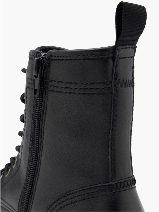 5th Avenue gevoerde leren veterboots zwart - Foto 3