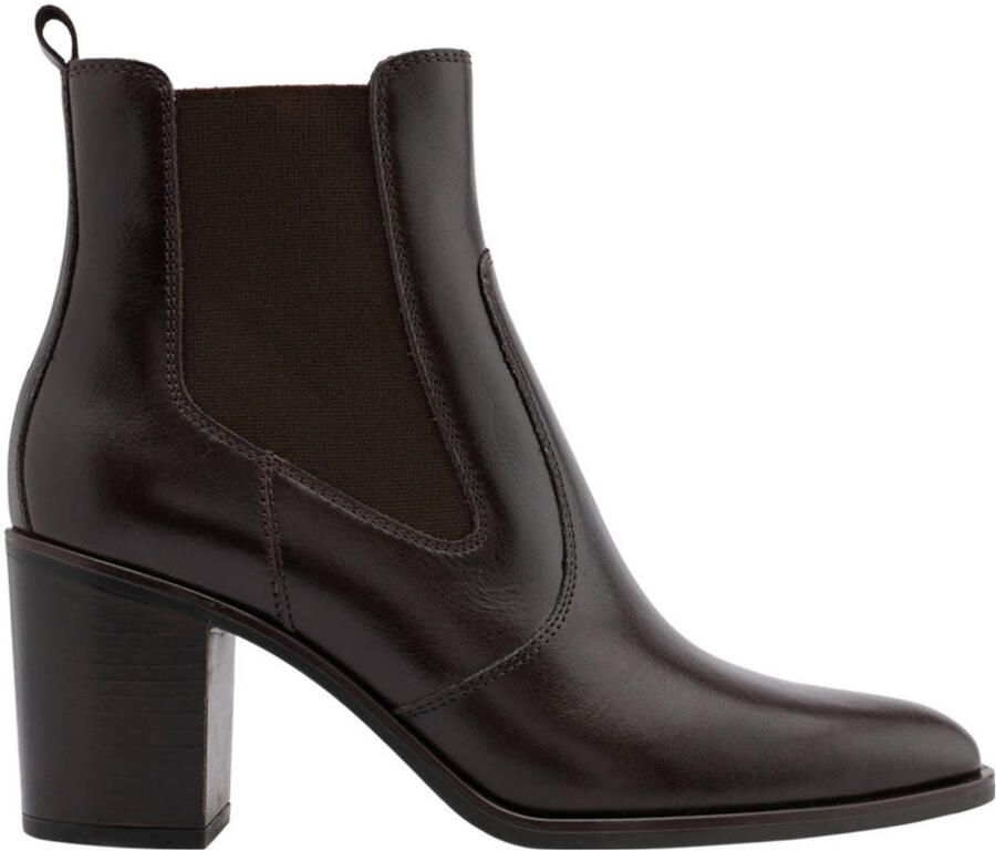 5th Avenue leren enkellaarzen bruin