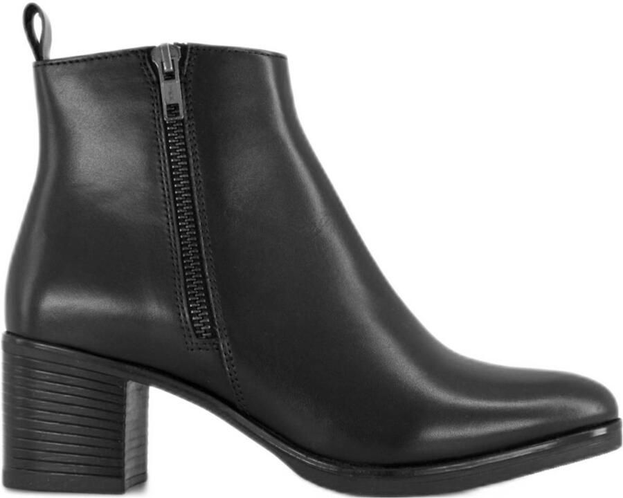 5th Avenue leren enkellaarzen zwart