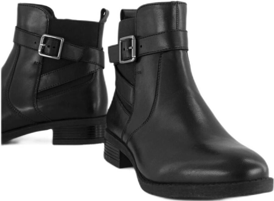 5th Avenue leren enkellaarzen zwart - Foto 3