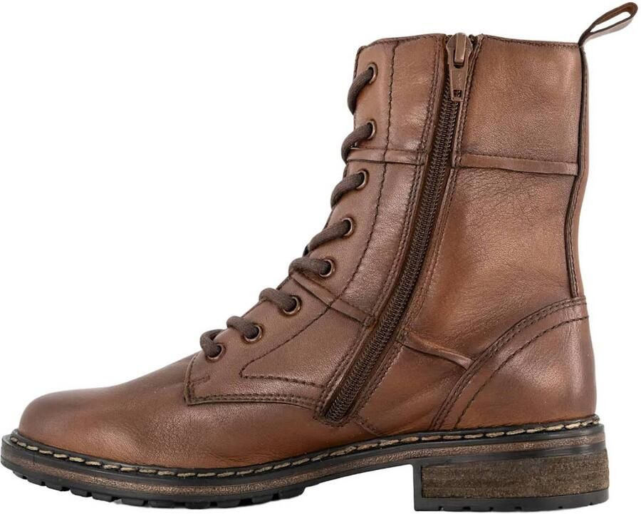 5th Avenue leren veterboots bruin - Foto 3
