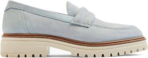5th Avenue chunky nubuck loafers lichtblauw