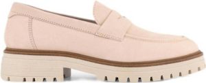 5th Avenue chunky nubuck loafers lichtroze