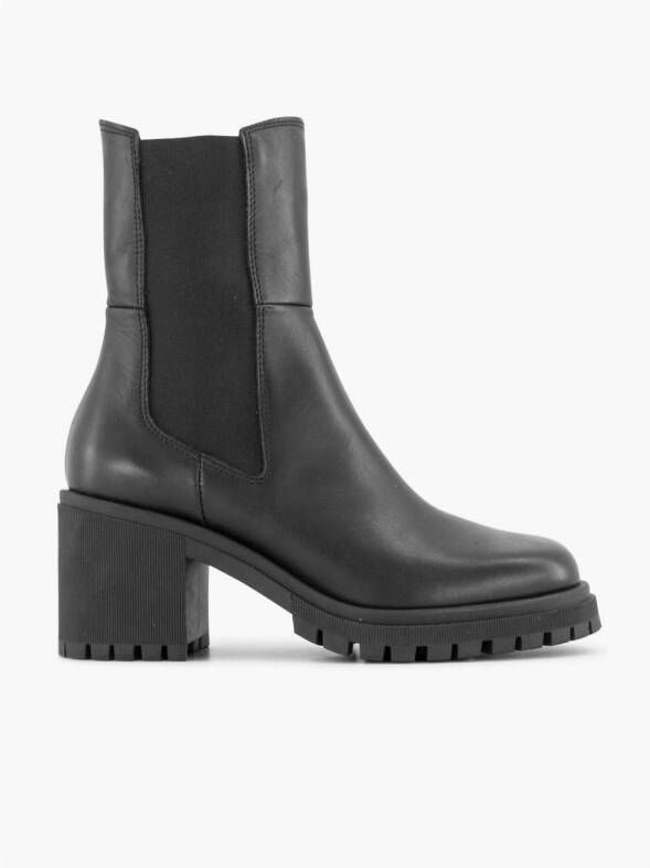 5th Avenue leren chelsea boots zwart