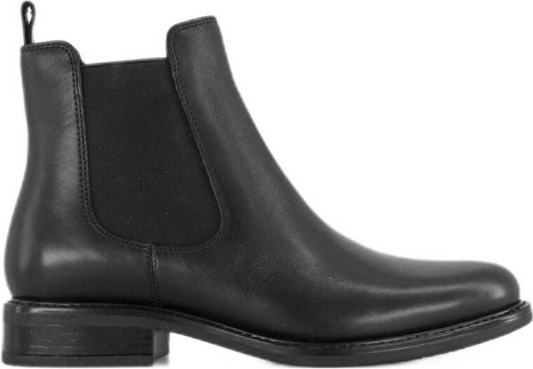 5th Avenue Zwarte leren chelsea boot