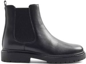 5th Avenue leren chelsea boots zwart