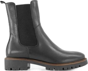 5th Avenue leren chelsea boots zwart