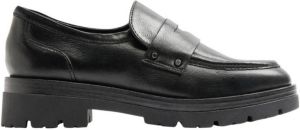 5th Avenue leren chunky loafers zwart