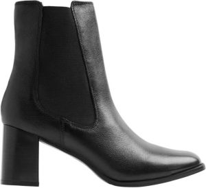 5th Avenue leren enkellaarzen zwart