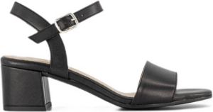5th Avenue leren sandalletes zwart
