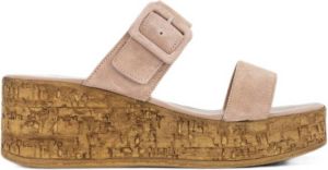 5th avenue Roze suéde platform slipper