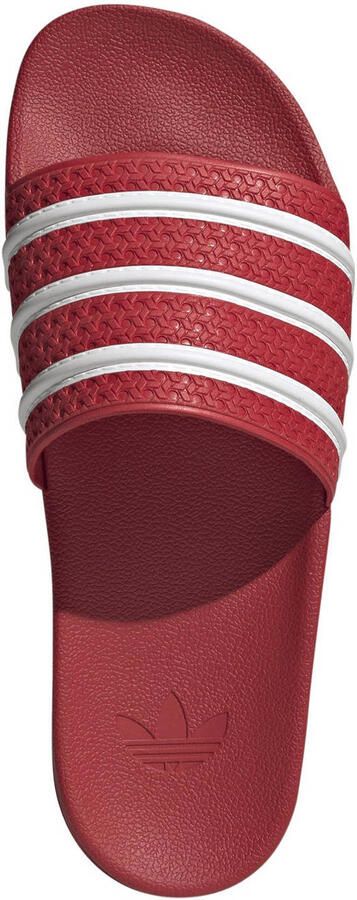 Adidas Originals Adilette badslippers rood wit
