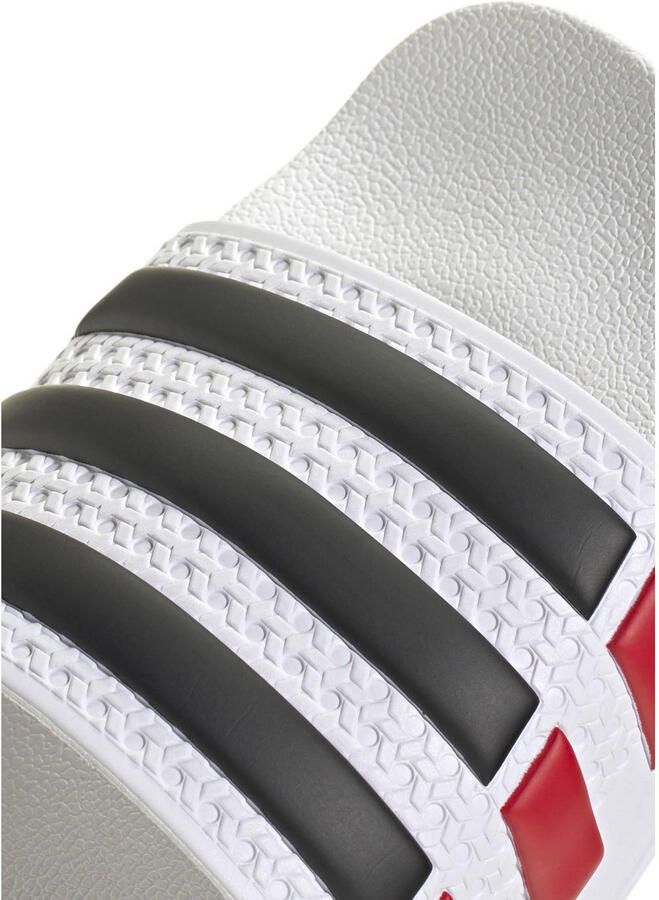 Adidas Originals Adilette OG badslippers wit zwart rood - Foto 2