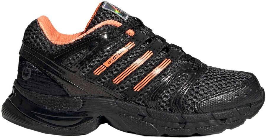 Adidas Originals Adistar Control sneakers met lichtjes grijs oranje Rubber