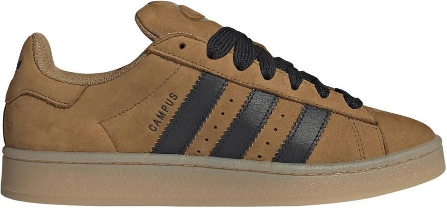 Adidas Originals Campus 00s leren suède sneakers bruin zwart