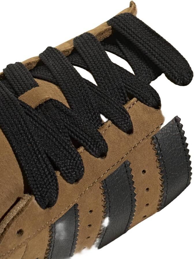 Adidas Originals Campus 00s leren suède sneakers bruin zwart - Foto 3