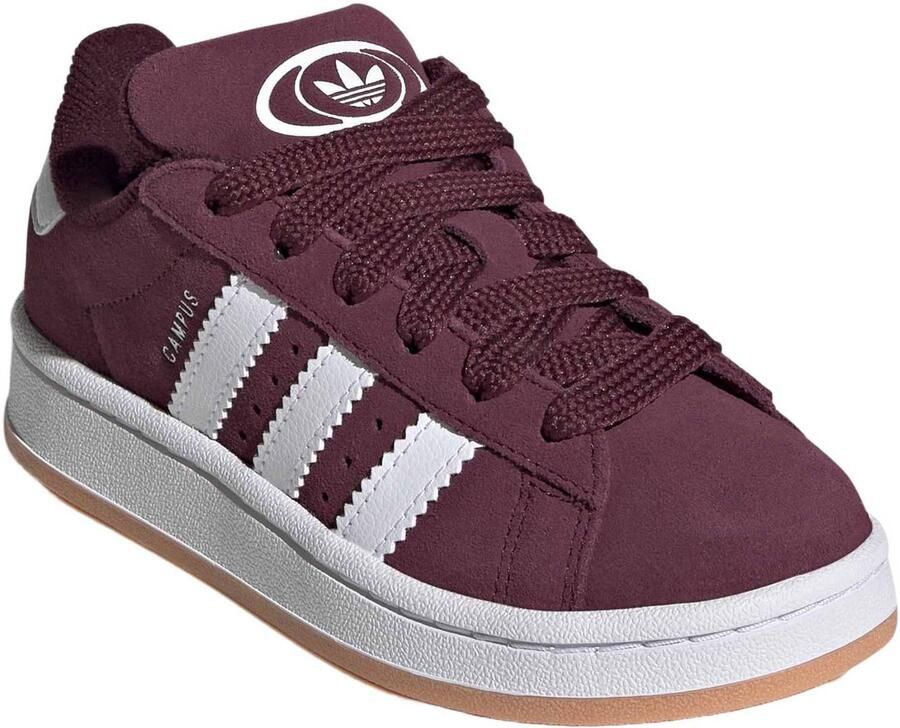 Adidas Originals CAMPUS 00s suède sneakers donkerrood wit - Foto 2