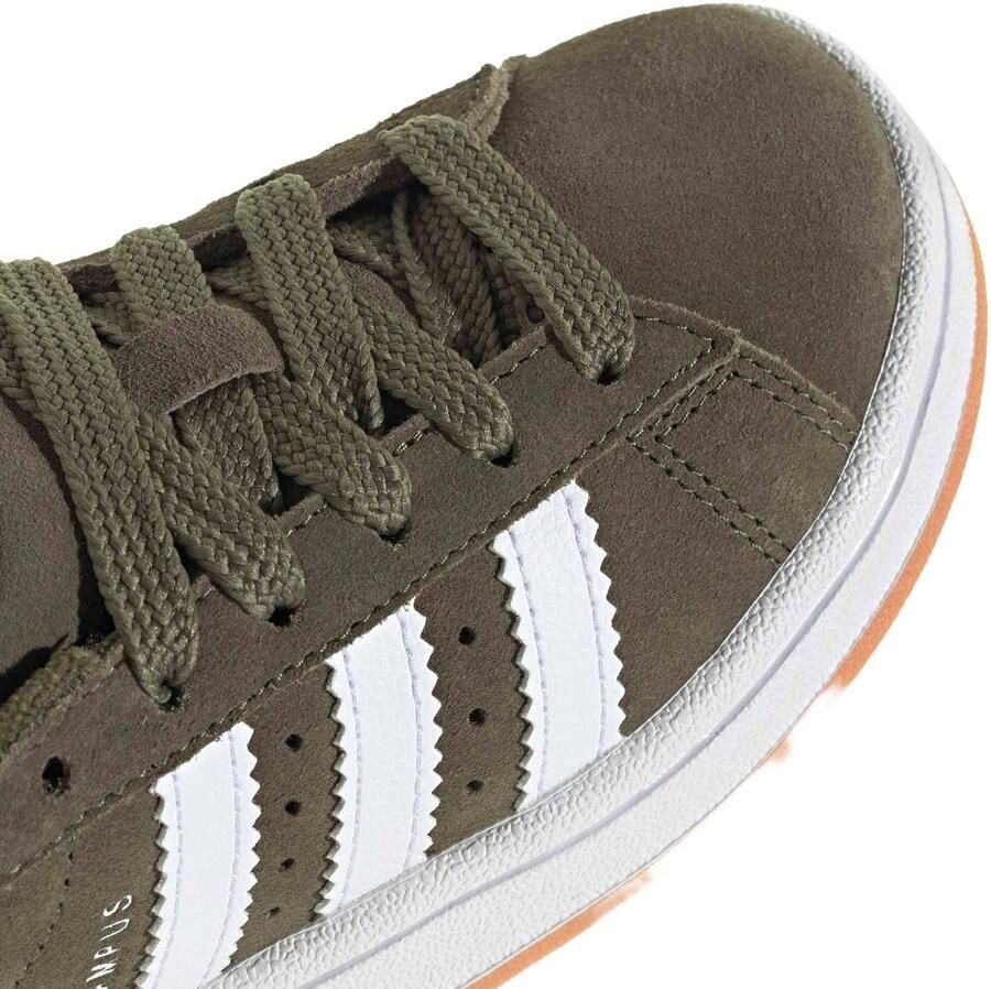 Adidas Originals CAMPUS 00s suède sneakers olijfgroen wit - Foto 2