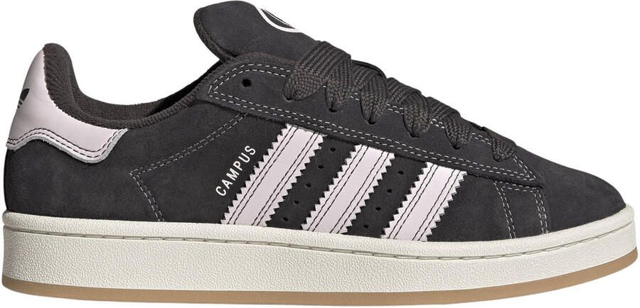 Adidas Originals Campus 00s suede sneakers zwart roze