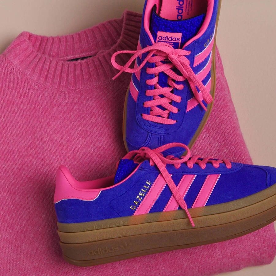 ADIDAS ORIGINALS Sneakers laag 'GAZELLE BOLD' royal blue koningsblauw lichtroze - Foto 2