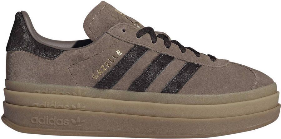 Adidas Originals Gazelle Bold sneakers bruin donkerbruin