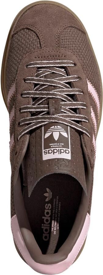 Adidas Originals Gazelle Bold sneakers bruin roze - Foto 3