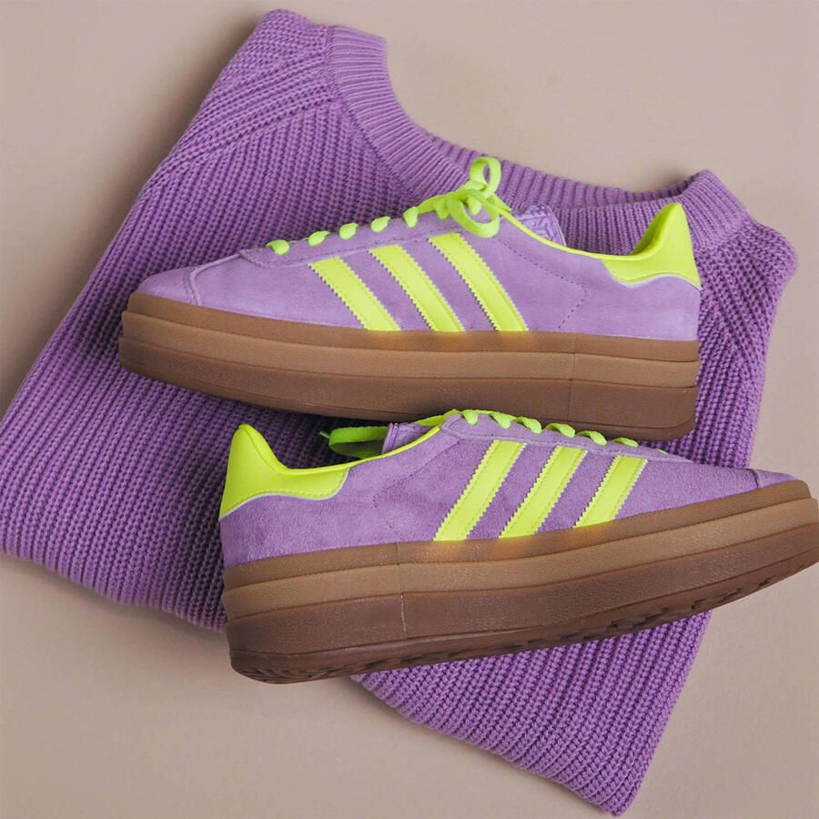 ADIDAS ORIGINALS Sneakers laag 'Gazelle Bold' neongroen sering - Foto 2