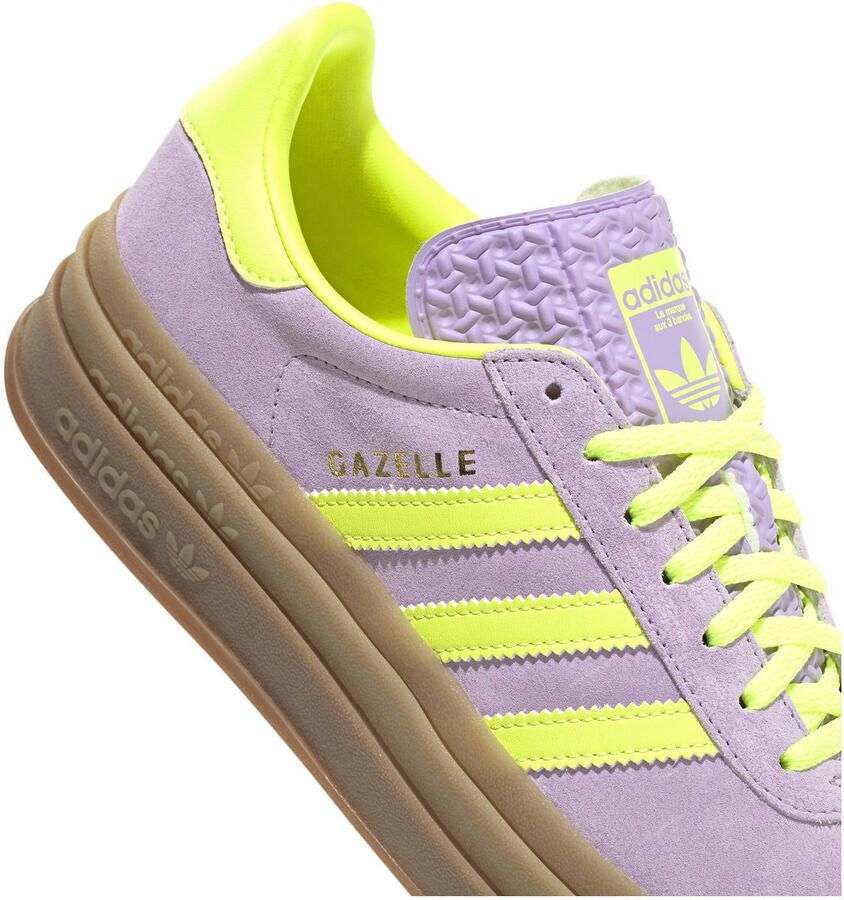 ADIDAS ORIGINALS Sneakers laag 'Gazelle Bold' neongroen sering - Foto 3