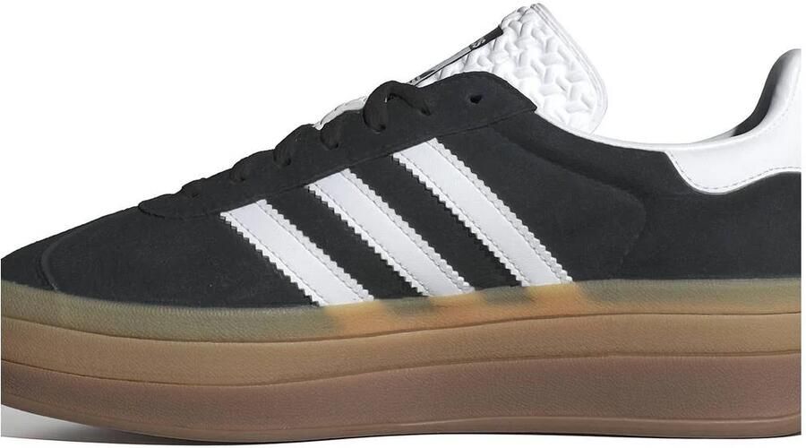 Adidas Originals Gazelle Bold Dames Core Black Cloud White Cloud White- Dames Core Black Cloud White Cloud White