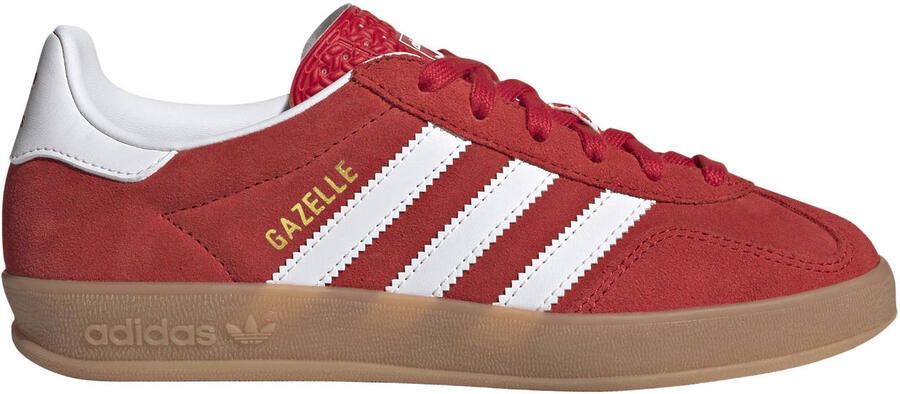Adidas Gazelle Unisex Schoenen Rood Maat: 39 1 3 Leer Foot Locker