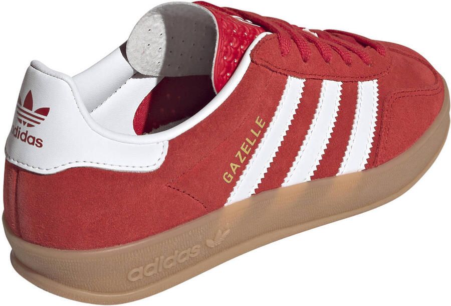 Adidas Gazelle Unisex Schoenen Rood Maat: 39 1 3 Leer Foot Locker - Foto 2