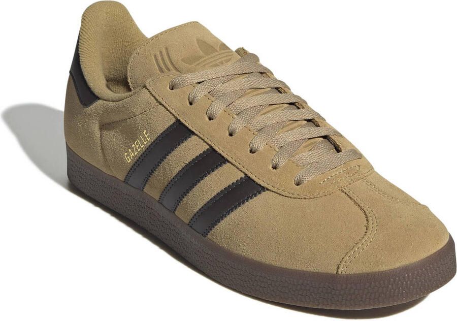 Adidas Originals Gazelle sneakers beige bruin - Foto 4