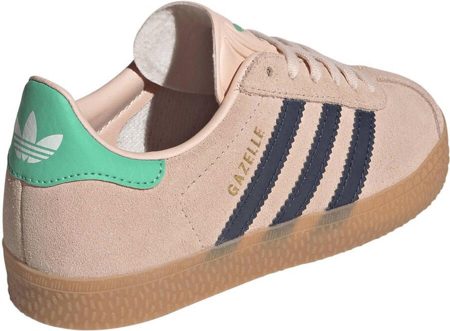 ADIDAS ORIGINALS Sneakers 'GAZELLE' donkerblauw goud lichtgroen rosé - Foto 2