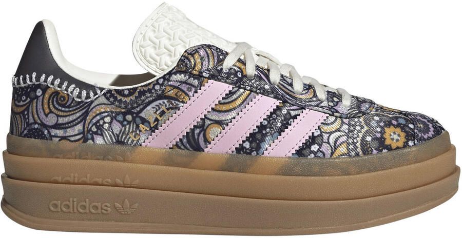Adidas Originals Gazelle sneakers Bold chunky donkerblauw roze