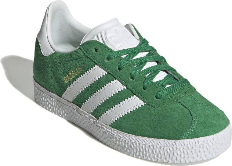 Adidas Originals Gazelle Children Green Cloud White Gold Metallic Green Cloud White Gold Metallic