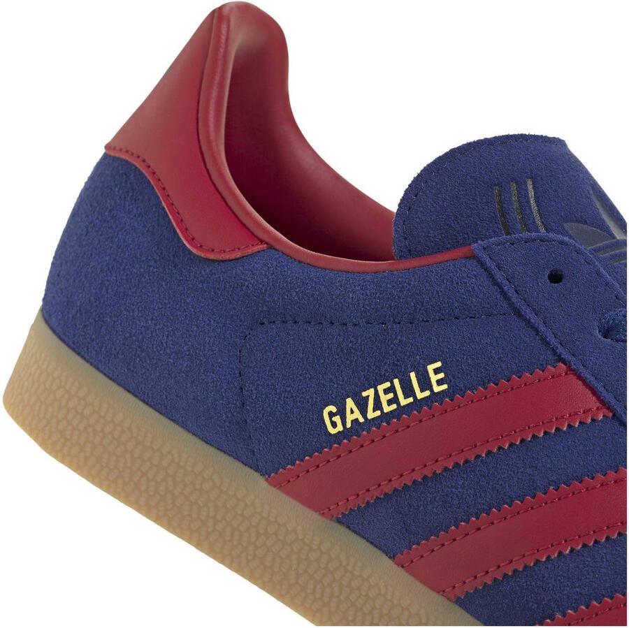 Adidas Gazelle Schoenen Blauw Maat: 47 1 3 Leer Foot Locker