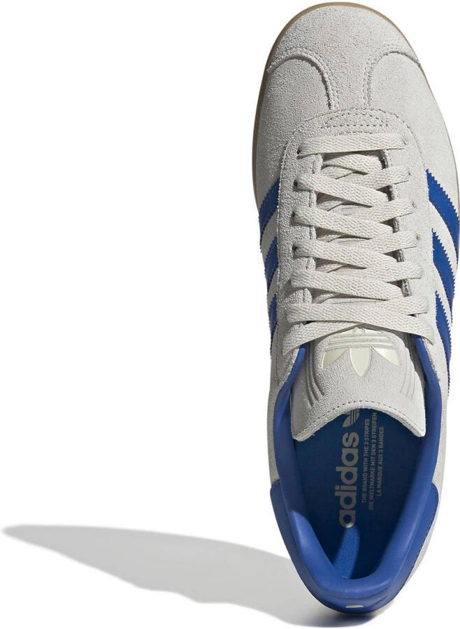 Adidas Gazelle Schoenen Beige Maat: 45 1 3 Leer Foot Locker