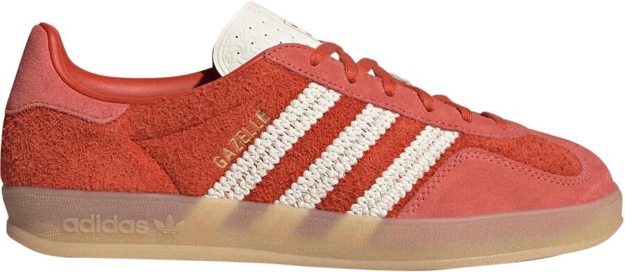 ADIDAS ORIGINALS Sneakers laag 'GAZELLE' neonrood lichtrood wit