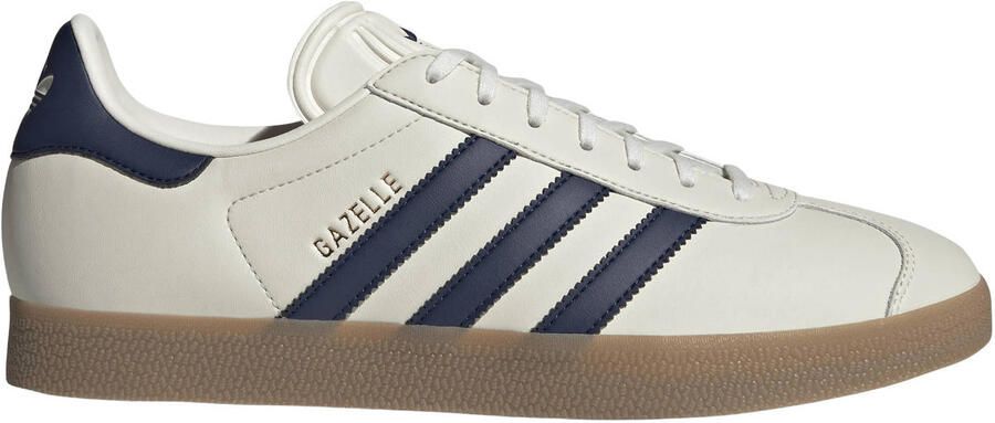 Adidas Originals Gazelle sneakers wit blauw
